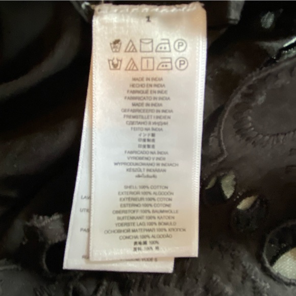 MICHAEL Michael Kors Eyelet Black Dress - Picture 7 of 11